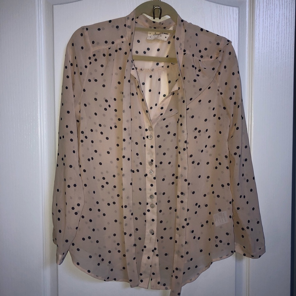 UO Coincidence & Chance Button down Blouse